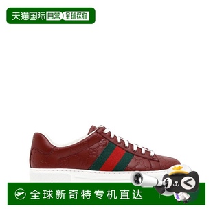 Ace 古驰 男士 75789 织带低帮运动鞋 香港直邮潮奢 1h可退 Gucci