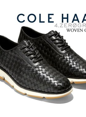 日本直邮COLE HAAN ZEROGRAND 4ZG 编织牛津编织 c34793 编织皮鞋