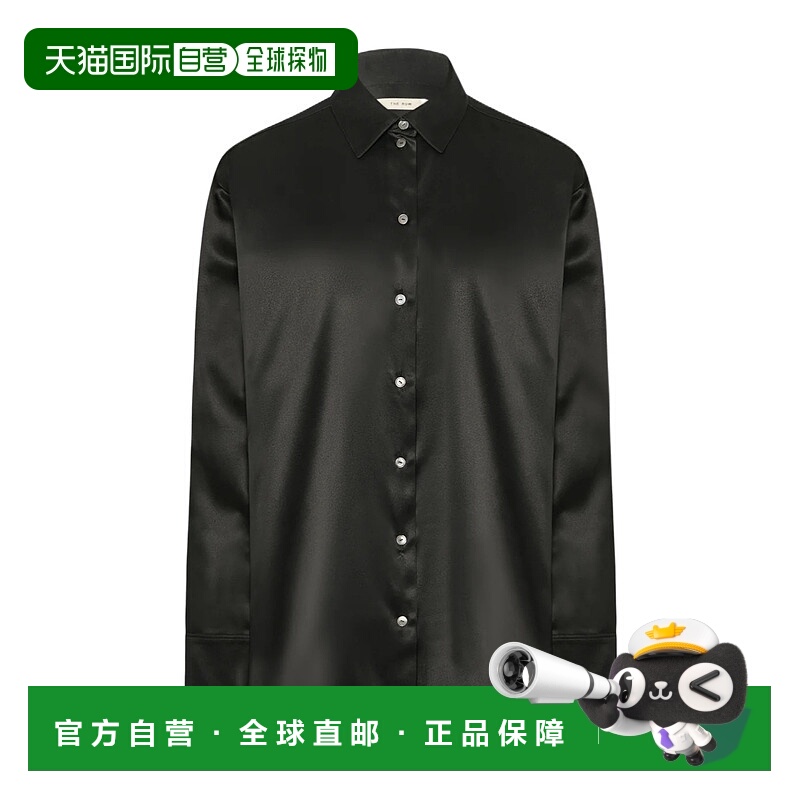 1h可退 香港直邮THE ROW 女士衬衫 5652W4074BLACK AW2025 黑色 S