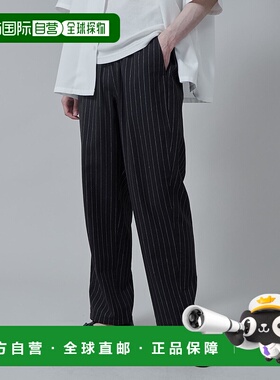 1h可退 日本直邮LUCY 男士亚麻混纺宽松直筒休闲裤 LU24SM06M0003