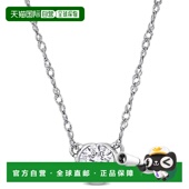 4ct Diamond 自营Mimi TDW Max Necklace Solitaire 14k Whit
