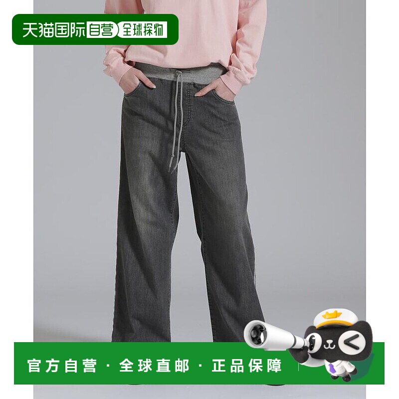 日本直邮AVIREX L-WAIST RIB DENIM PANTS [AV1129EW025073] 牛仔