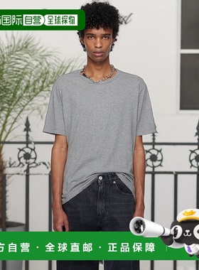 1h可退 香港直邮潮奢 Our Legacy 男士 灰色 New Box T 恤 M4226N