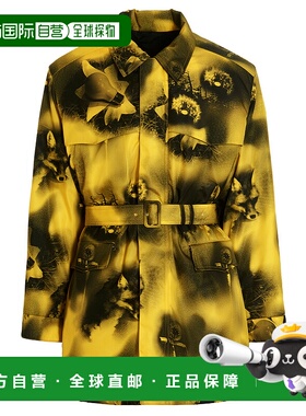 香港直邮PRADA 男士外套 SGC09111P1F0010 AW2022 黄色 Re-Nylon