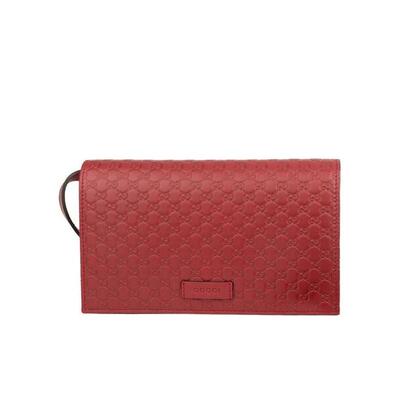 GUCCI 女士斜挎包 466507BMJ1G6420 AW2022 红色