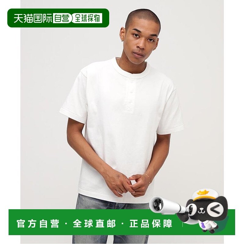 日本直邮AVIREX PACK TEE HENLEY NECK 短袖T恤 [AV1129EM026045]