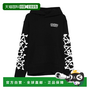 1h可退 香港直邮AMIRI 男士 卫衣 AMTOJR1129 black黑色 舒适时尚