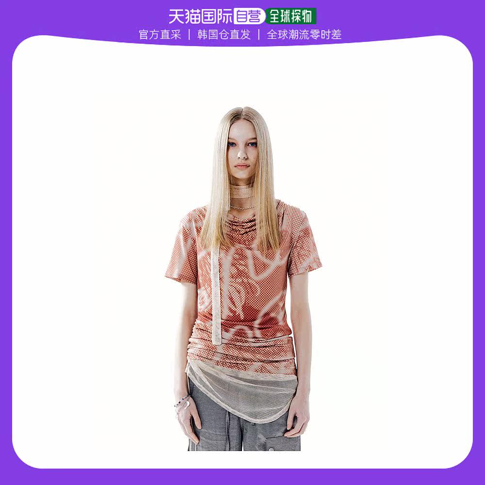 韩国直邮debby upper 通用 上装t恤