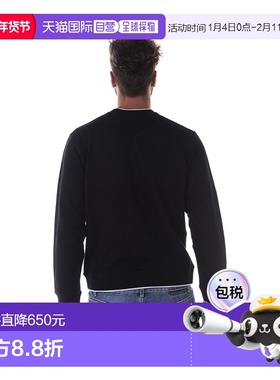 香港直邮KENZO 男士针织毛衣 4MD5SW005NER99 SS2022 黑色 印花套