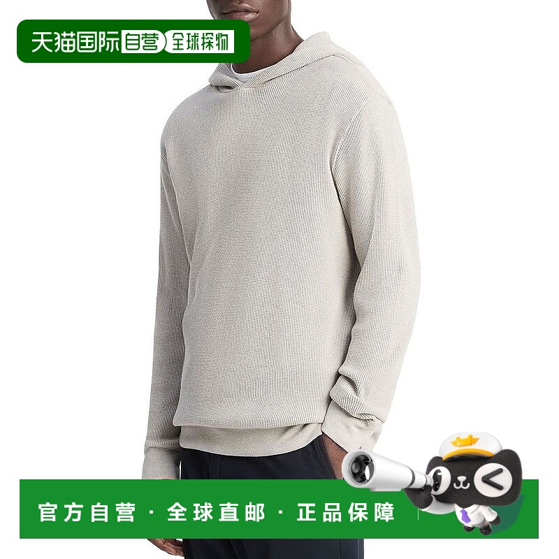1h可退 【美国直邮】vince 男士 帽衫运动夹克衫新款长袖套头