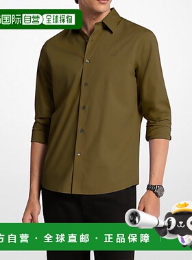 香港直邮MICHAEL KORS 男士衬衫 CF5409T4CZ346 SS2026 绿色