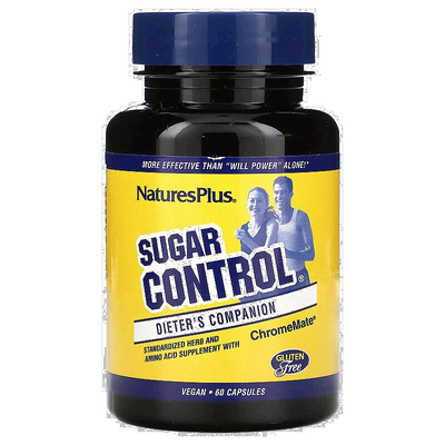 香港直发NATURE’S PLUS自然加糖控制胶囊节食纤瘦平衡体重60粒