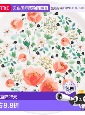 【日本直邮】Narumi鸣海 日本制  碗碟径16cm 微波炉洗碗机可骨瓷