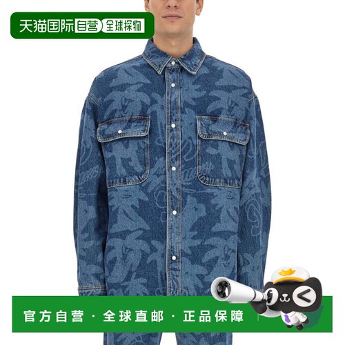 自营palm angelsPalmity Jacket - blue 美国奥莱直发夹克