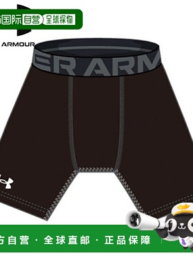 日本直邮UNDER ARMOUR UA Power Slider 短裤黑色1364473