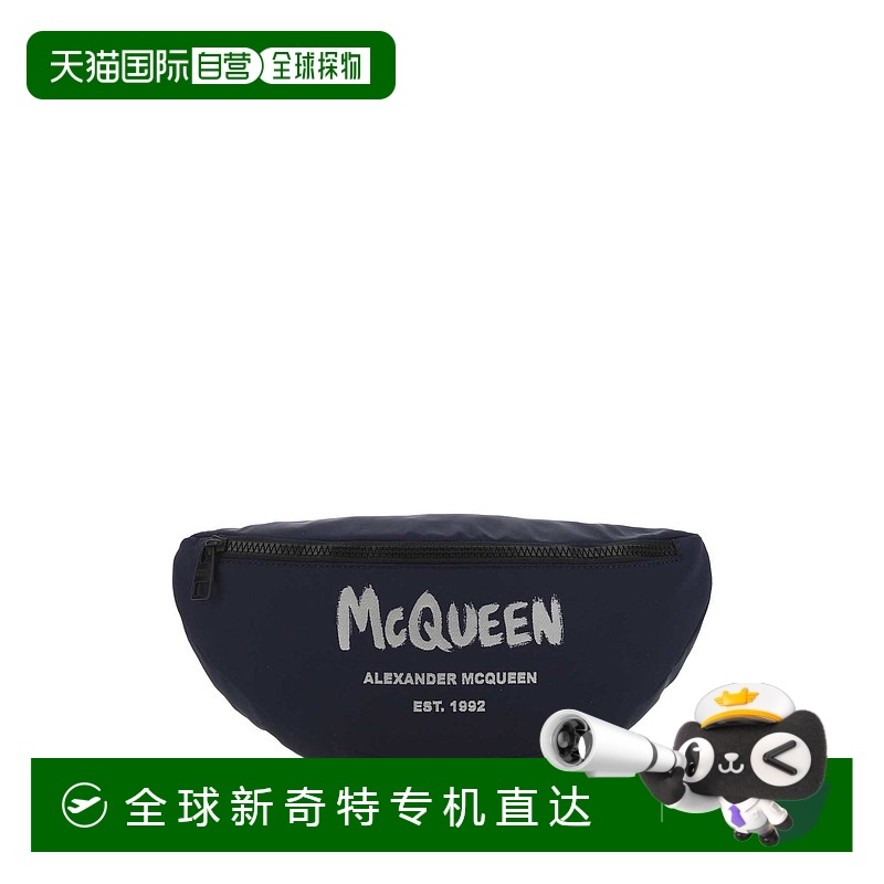 香港直邮ALEXANDER MCQUEEN男士斜挎包6831091AABW4292