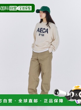 韩国直邮AECA WHITE 公用男羊毛针织针织衫AWCMFWBDKNISO002G3WB