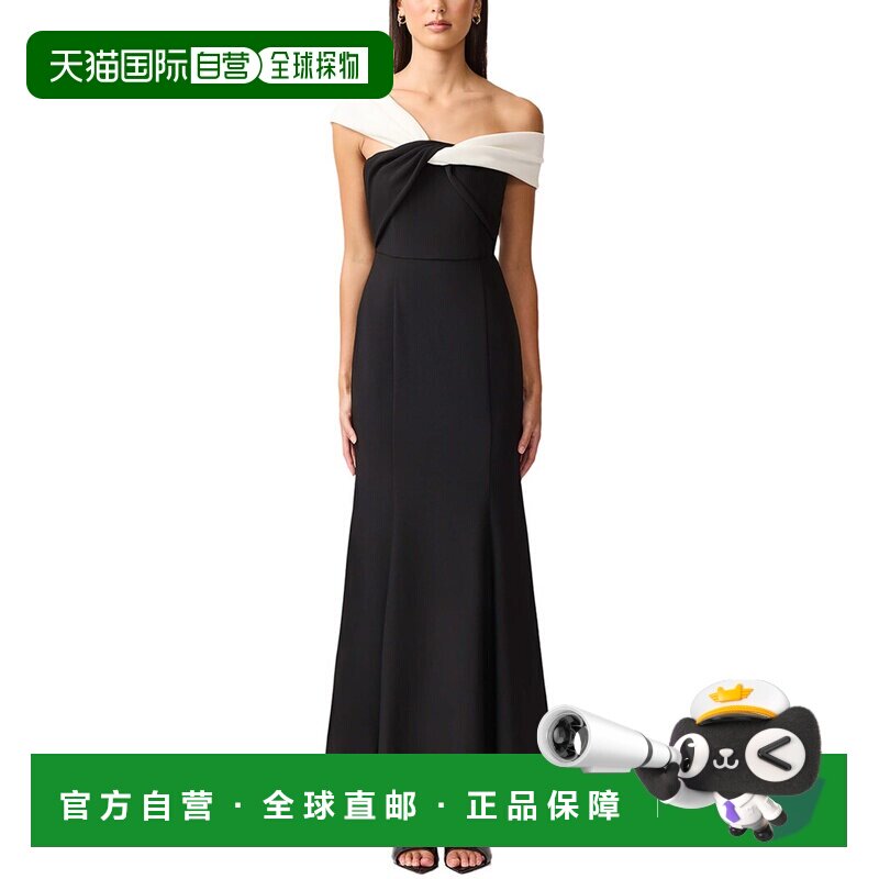 自营ELLIATT Ruby Gown - black 美国奥莱直发连衣裙长裙图片