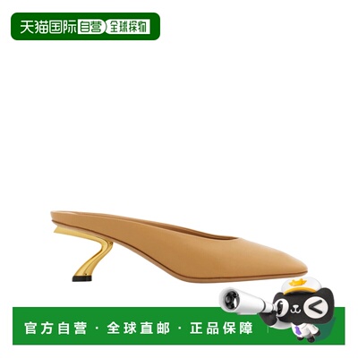 1h可退 香港直邮奢淘 Salvatore Ferragamo S-shaped穆勒鞋 女 01