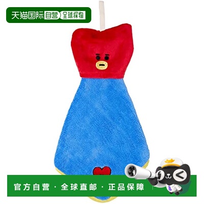 【日本直邮】丸真 环形毛巾 细纤维 BT21 吉祥物 TATA BT21 57850