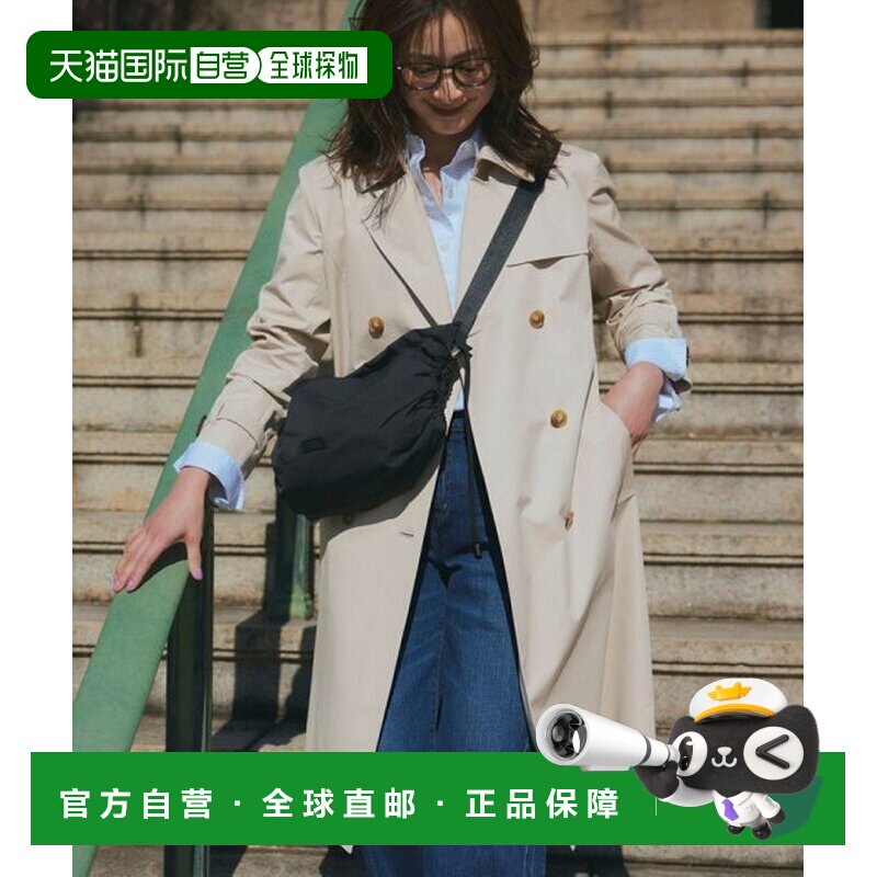 23区 空气盖杯 TC华达呢 风衣长款连衣裙大衣图片