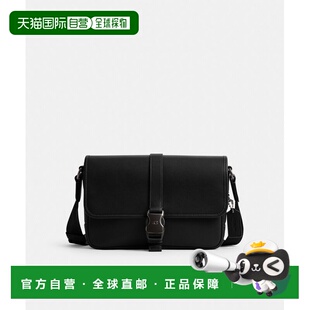 1h可退 日本直邮COACH 蔻驰 蔻驰男女同款League信使包 CU042 BLK