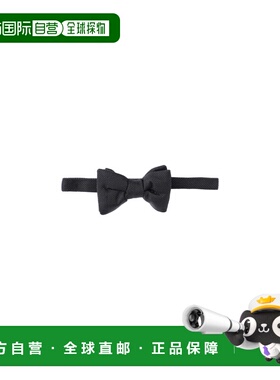 1h可退 香港直邮Tom Ford 汤姆 福特 男士 黑色领带 SRM003SPS02N