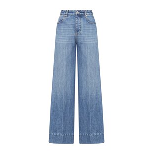 Bottega Veneta 葆蝶家 女士 腰带环牛仔裤 813509V42W0