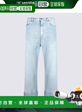 香港直邮VALENTINO 男士牛仔裤 6V3DE04GARE508 SS2025 蓝色