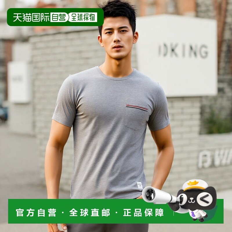 欧洲直邮THOM BROWNE 男士T恤MJS010A01454055