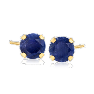 自营 14 克拉黄金 Ross-Simons 蓝宝石马提尼耳钉 美国奥莱直发