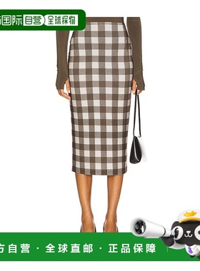 1h可退 香港直邮NORMA KAMALI 诺玛 卡玛丽 女士 To Midcalf 直筒