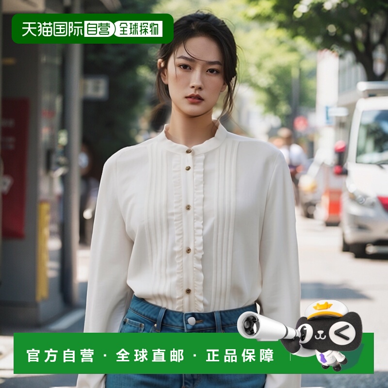 1h可退 香港直邮MICHAEL KORS 女士T恤 MF340IVA7K110 AW2023 白