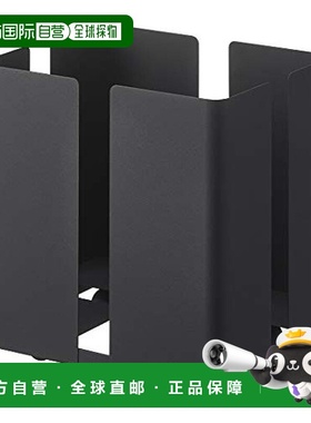 日本直邮Yamazaki山崎报纸收纳盒 黑色33X26X33.5cm tower