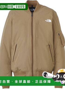 日本直邮北面THE NORTH FACE Insulation Bomber 拉链纯色保暖飞
