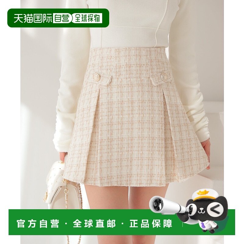 【日本直邮】LIPSERVICE女士迷你裙半身裙a字裙秋冬季新款女半身