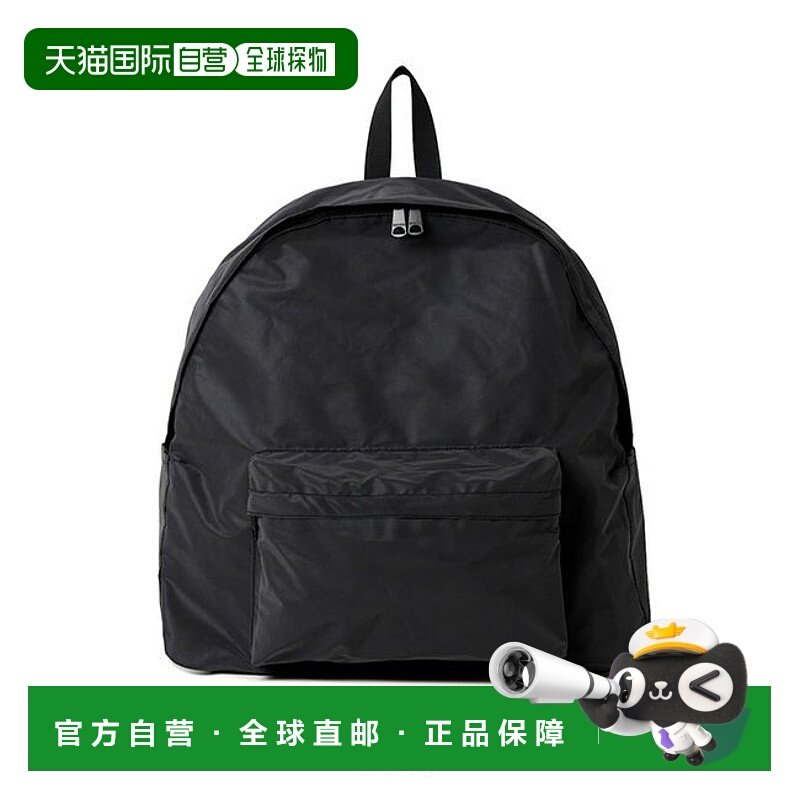 1h可退 日本直邮PACKING 男女同款 黑色反光材质大容量背包 简约