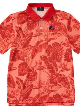 日本直邮LUCENT Uni 比赛衬衫红色网球 XLP8541 短袖