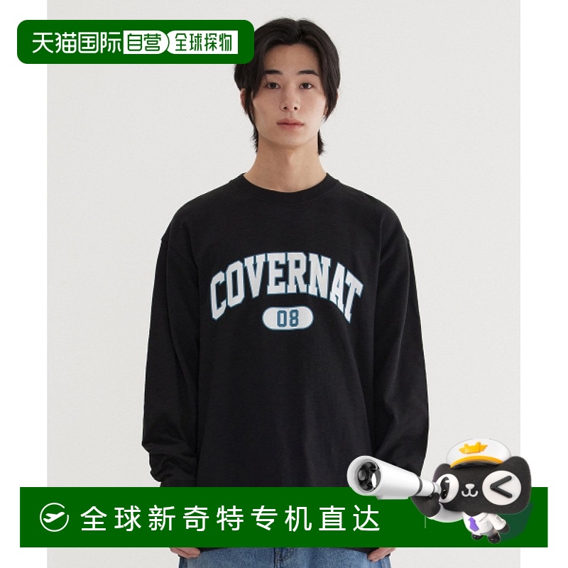 1小时内可退 韩国直邮covernat  上装T恤长袖