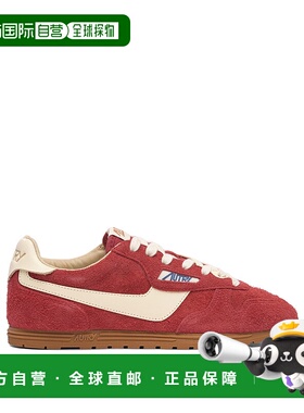 香港直邮AUTRY 男士运动鞋 WSLMUB15 CO 红色 Red suede Windspin