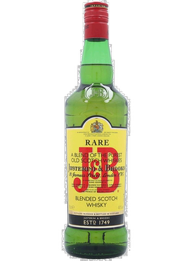 欧洲直邮J&B珍宝精选调配苏格兰威士忌700ml 40%vol高球兑饮