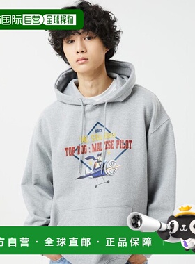 韩国直邮WAIKEI韩国小众设计师狗狗图案时尚日常卫衣T恤YK23SSTS0