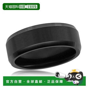 黑色 自营blackjackBACKJACK 毫米钨环 美国 拉丝和抛光黑色