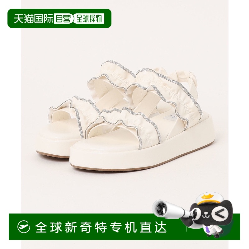 1h可退 日本直邮LANVIN en Bleu 女士绶带装饰背带凉鞋 LB2861