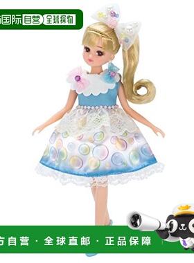 日本直邮takara tomy多美玩具模型Rika酱芭比娃娃LD 06彩虹色泡泡