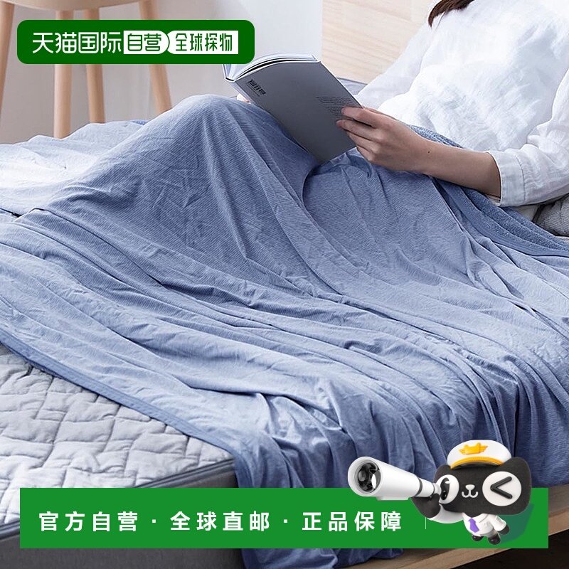【日本直邮】爱丽丝欧雅玛强冷感毛毯可水洗蓝SD款 BBK-NPES3-SD,床上用品,休闲毯/毛毯/绒毯,淘宝优惠券,粉丝福利购,淘宝优惠卷