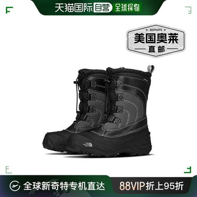 The North Face Alpenglow IV NF0A2T5PKX7 青年黑色高帮靴尺寸 1