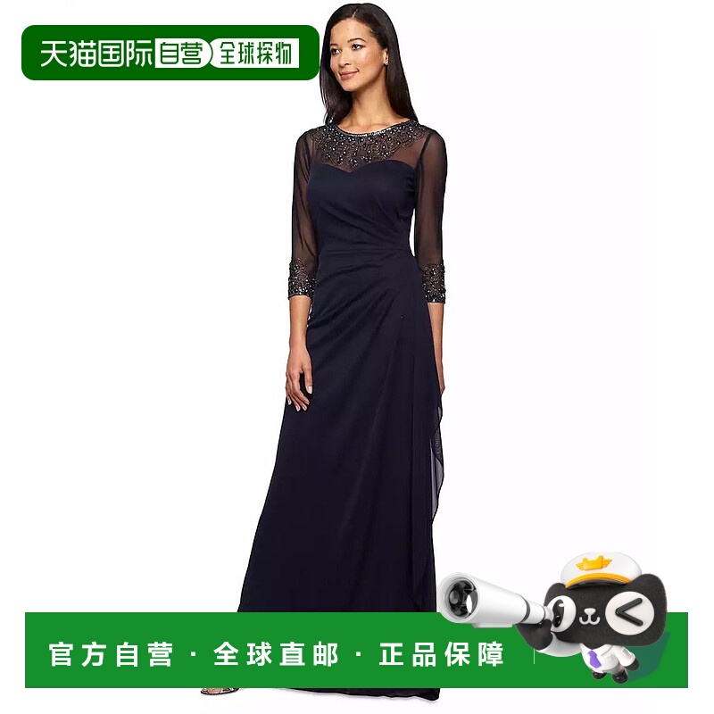 1h可退 【美国直邮】alex evenings 女士 连衣裙裙子礼服