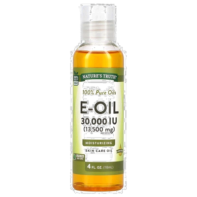 香港直邮Nature'S Way然萃维维生素E油保湿滋润味道芳香118ml正品