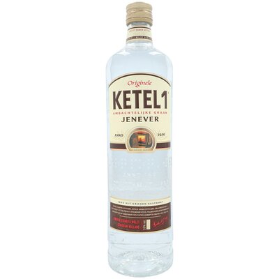 欧洲直邮Ketel 1坎特醇厚伏特加1L瓶装醇厚香甜轻奢纯粹清香